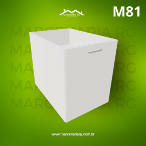 BALCÃO PORTA LIXEIRA EM MDF M81