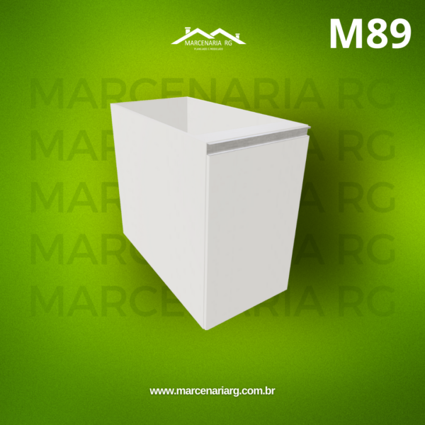 BALCÃO INF 1 PORTA VERTICAL "MEDIDAS  MÁXIMAS E MÍNIMAS"