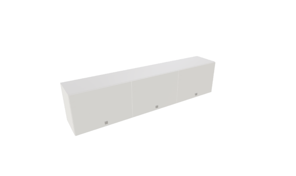 ARMÁRIO SUP COZINHA\AÉREO SUP 3 BASCULANTES HORIZONTAIS M67 "MEDIDAS  MÁXIMAS E MÍNIMAS" - Imagem 5