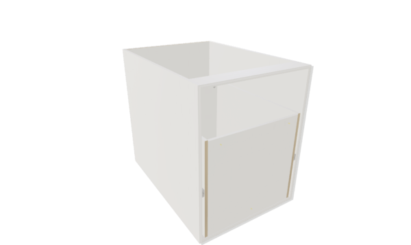 BALCÃO PORTA LIXEIRA EM MDF M81 - Imagem 2