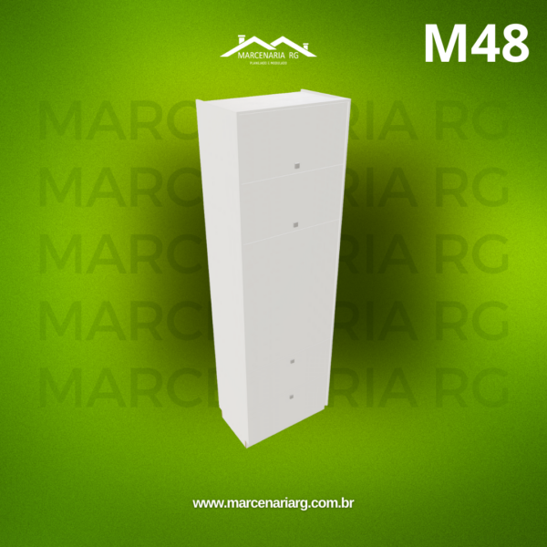 TORRE  QUENTE 2 PORTAS BASCULA SUP 2 PORTAS BASCULAS INF M48 "MEDIDAS  MÁXIMAS E MÍNIMAS"