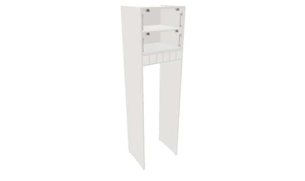 TORRE GELADEIRA COM 2 PORTAS BASCULA 1 ADEGA M44 "MEDIDAS  MÁXIMAS E MÍNIMAS" - Imagem 2