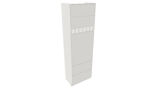 TORRE QUENTE 2  PORTAS BASCULAS SUP 1 ADEGA 1 PORTA INFERIOR  1 GAVETÃO "MEDIDAS  MÁXIMAS E MÍNIMAS"M42 - Imagem 5