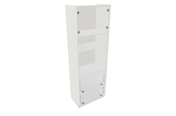 TORRE 2 PORTAS VERTICAIS  SUP 2 BASCULANTE INF  "MEDIDAS MÁXIMA E MINIMA M45 - Imagem 6