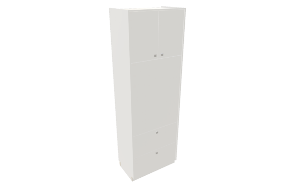 TORRE 2 PORTAS VERTICAIS  SUP 2 BASCULANTE INF  "MEDIDAS MÁXIMA E MINIMA M45 - Imagem 3