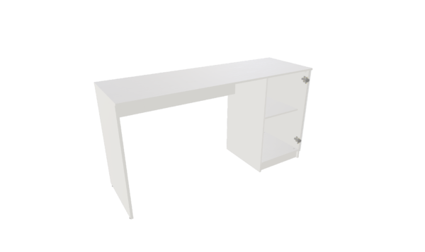 MESA COM ARMÁRIO DE  1 PORTA LADO ESQUERDO OU DIREITO M28 "MEDIDAS  MÁXIMAS E MÍNIMAS" - Imagem 10