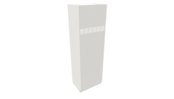 TORRE QUENTE GAVETÃO E BASCULA INFERIOR COM ADEGA E AÉREO 2 PORTAS SUPERIORES - Imagem 3